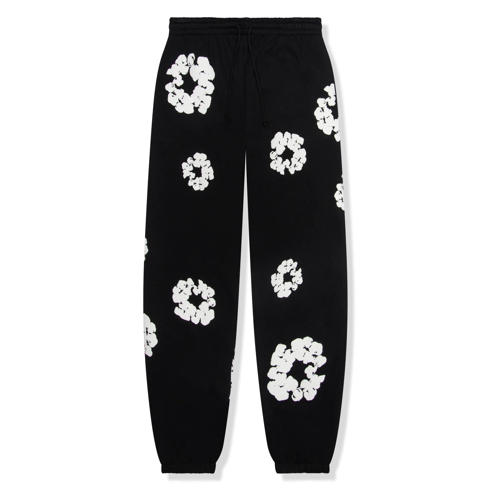 DMT The Cotton Wreath Black Sweatpants