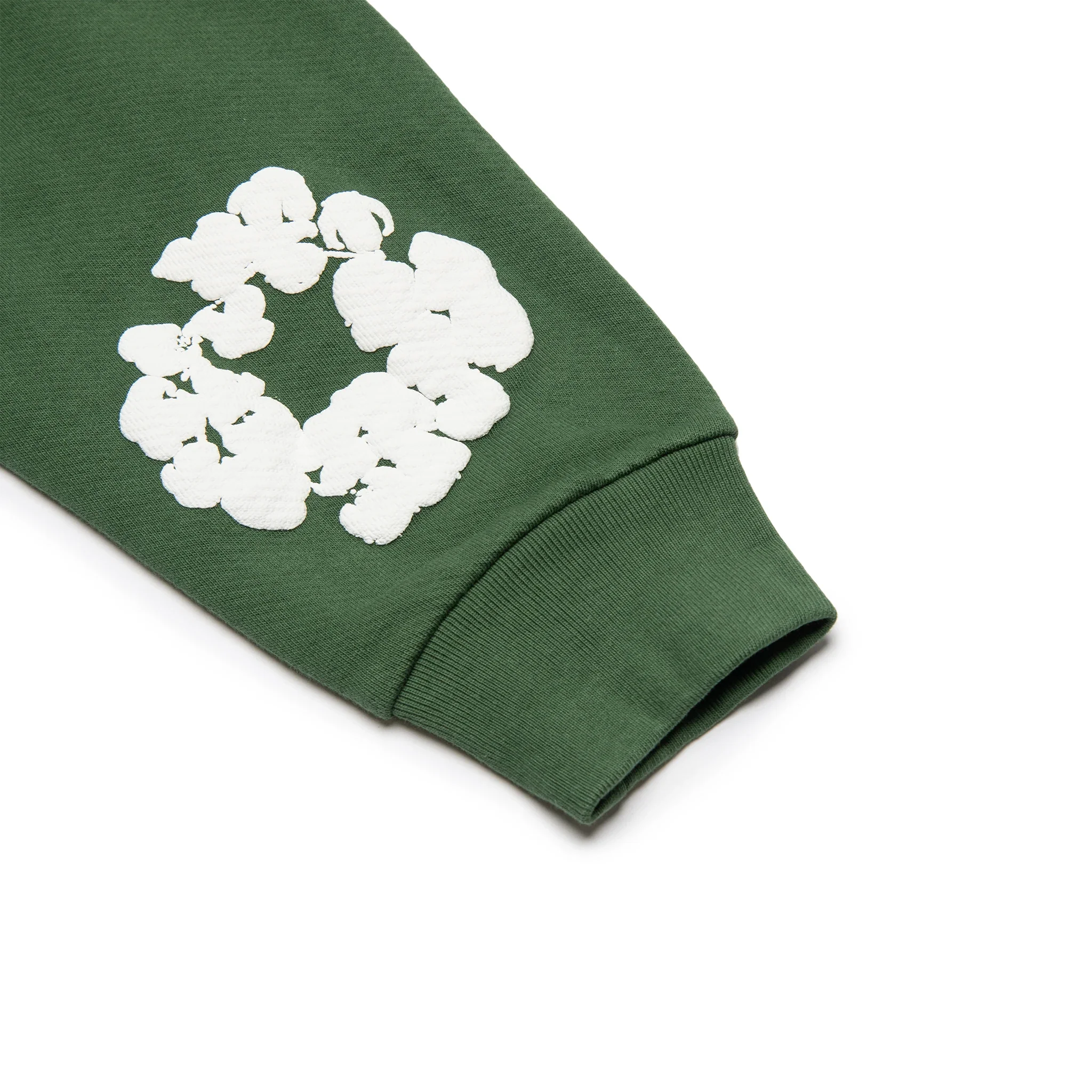 DMT The Cotton Wreath Green Hoodie