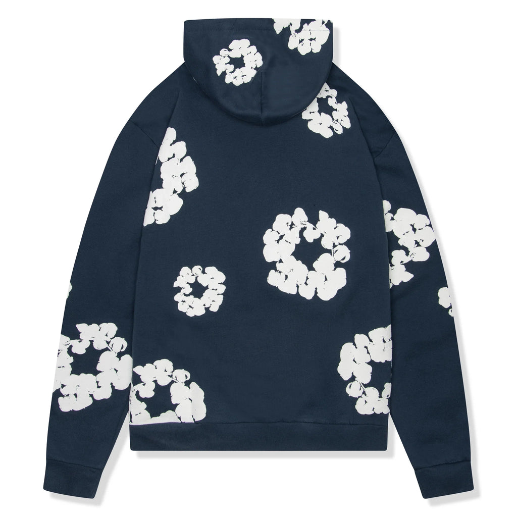 DMT The Cotton Wreath Navy Hoodie