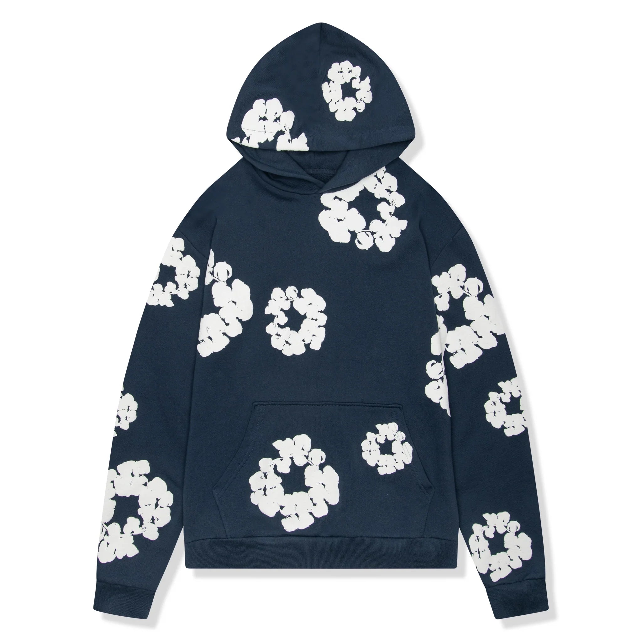DMT The Cotton Wreath Navy Hoodie