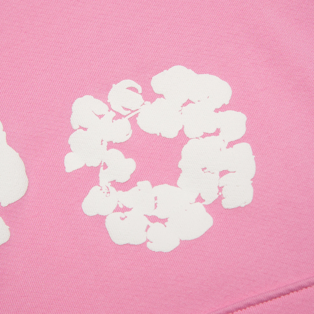 DMT The Cotton Wreath Pink Hoodie
