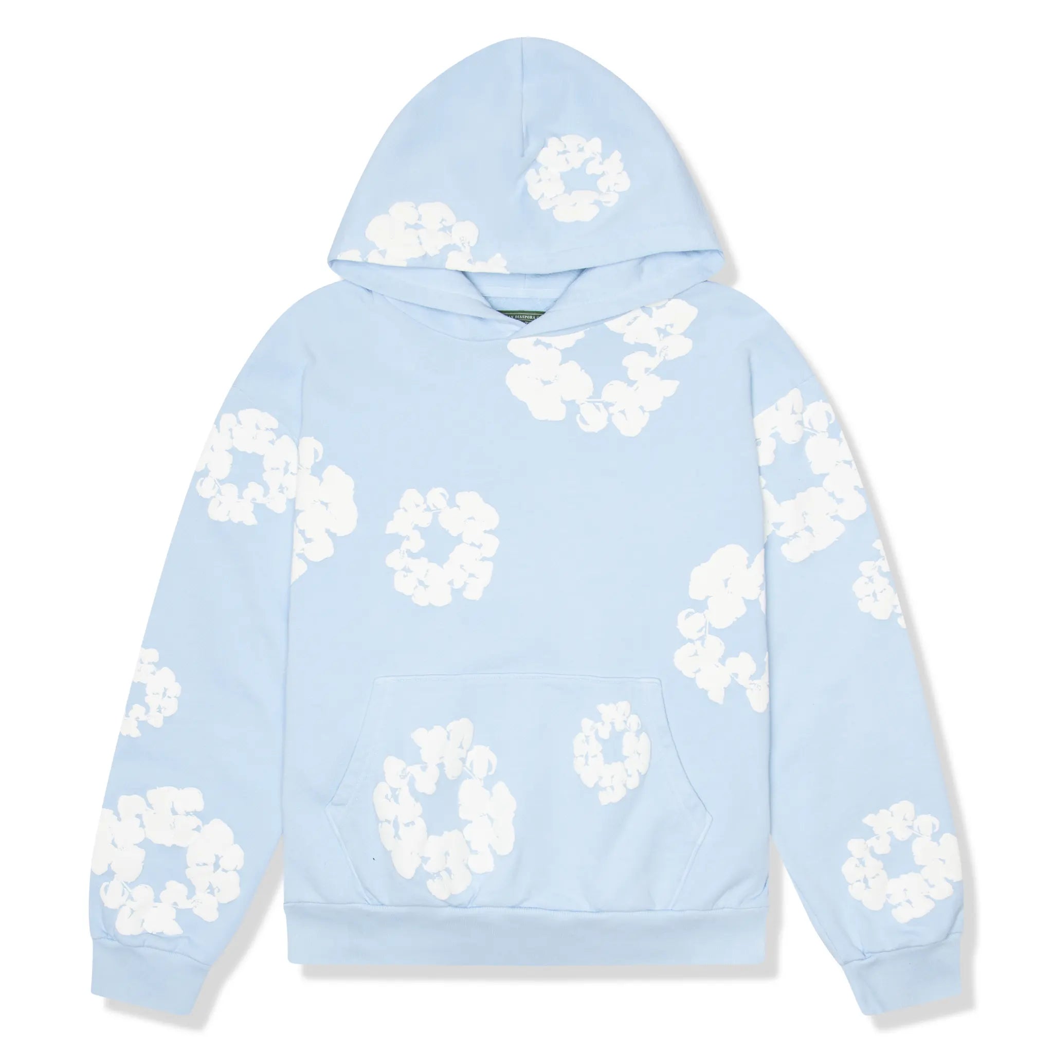 DMT The Cotton Wreath Powder Blue Hoodie
