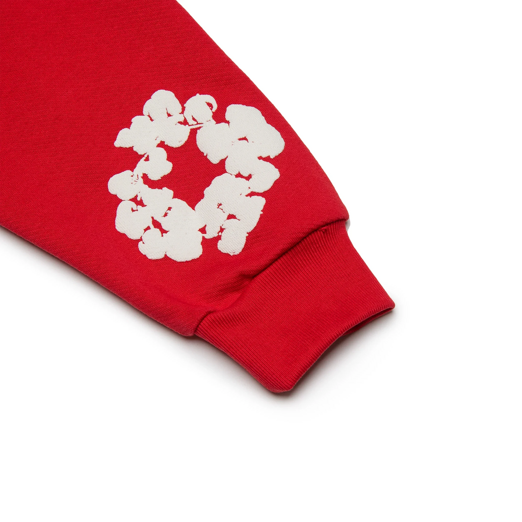 DMT The Cotton Wreath Red Hoodie