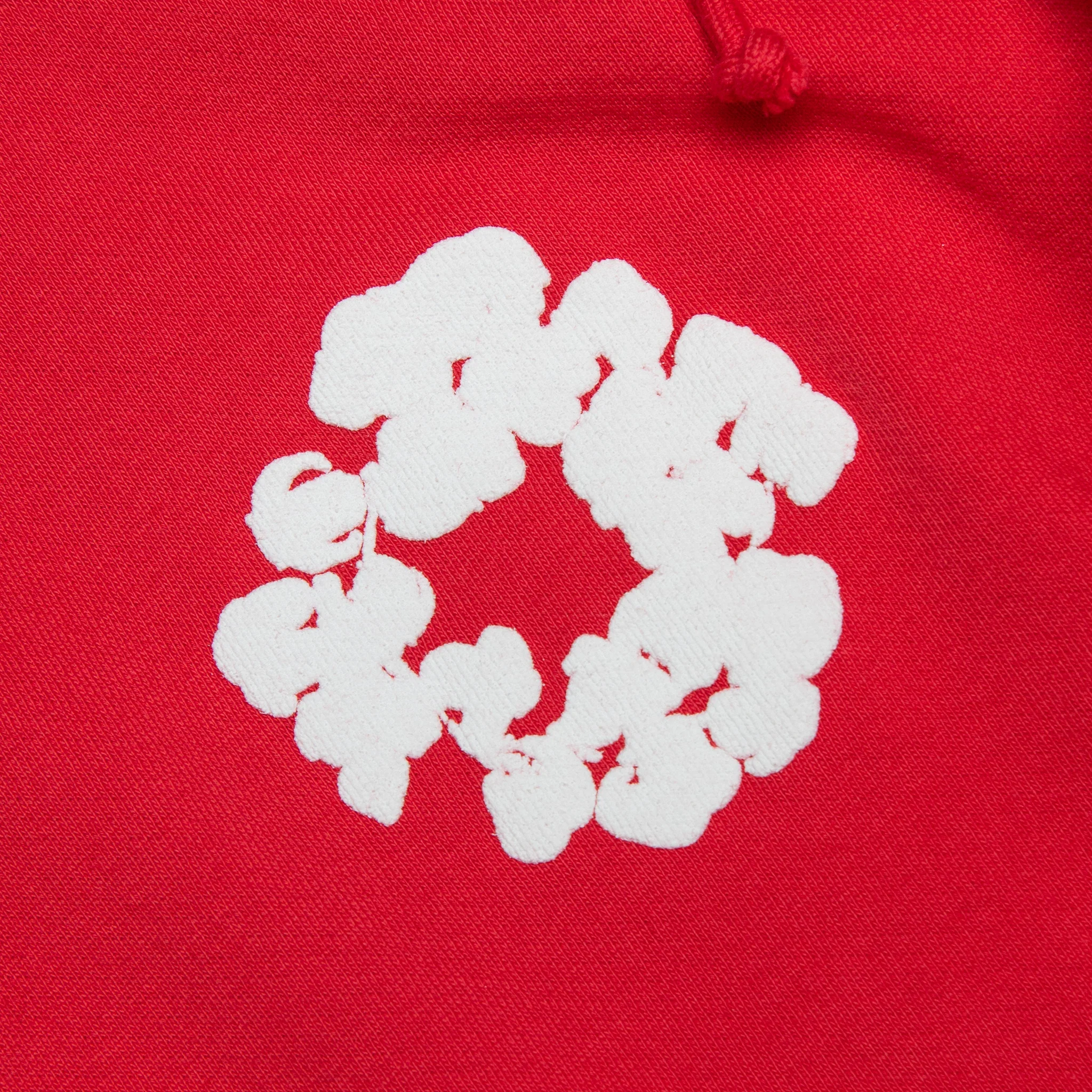 DMT The Cotton Wreath Red Sweatpants