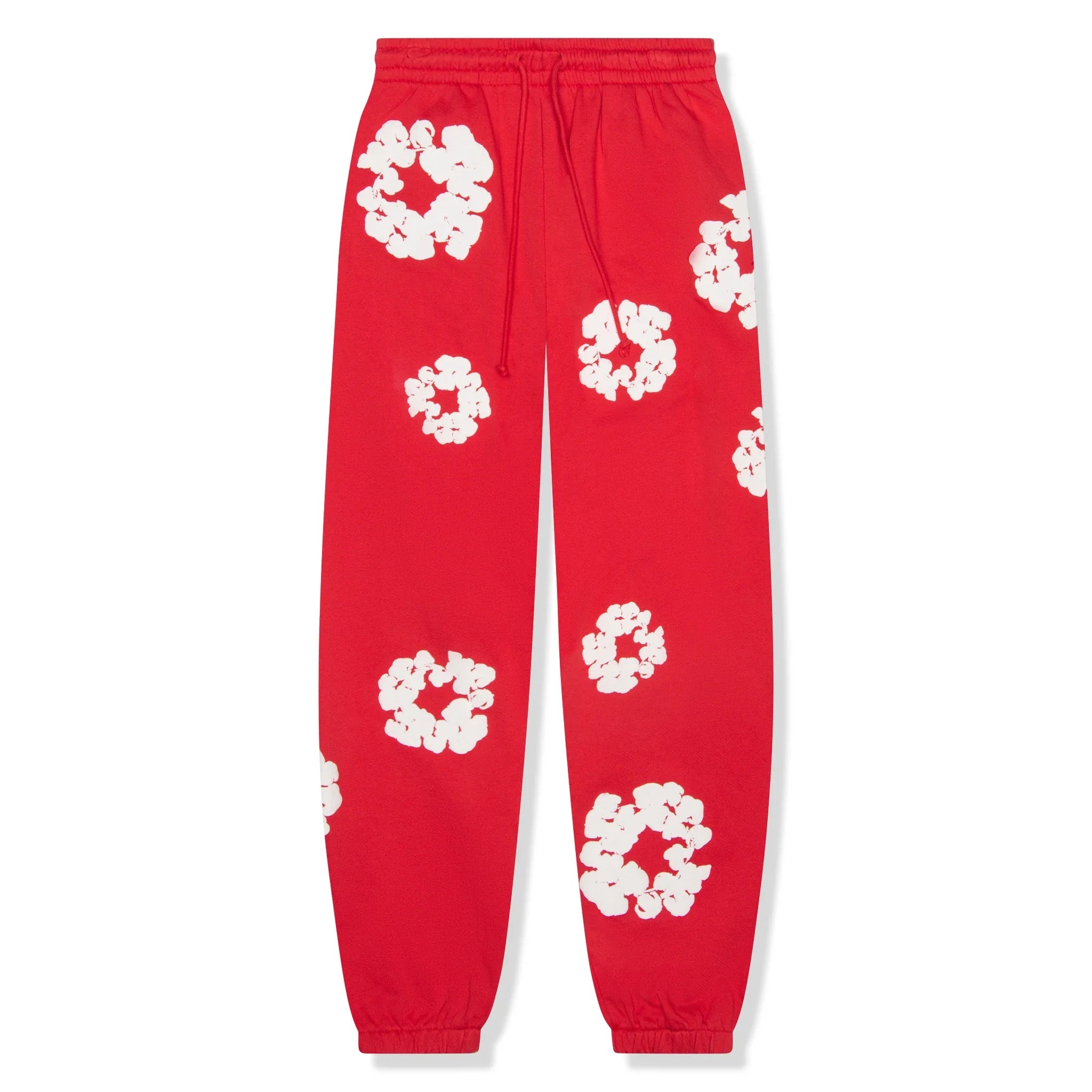 DMT The Cotton Wreath Red Sweatpants