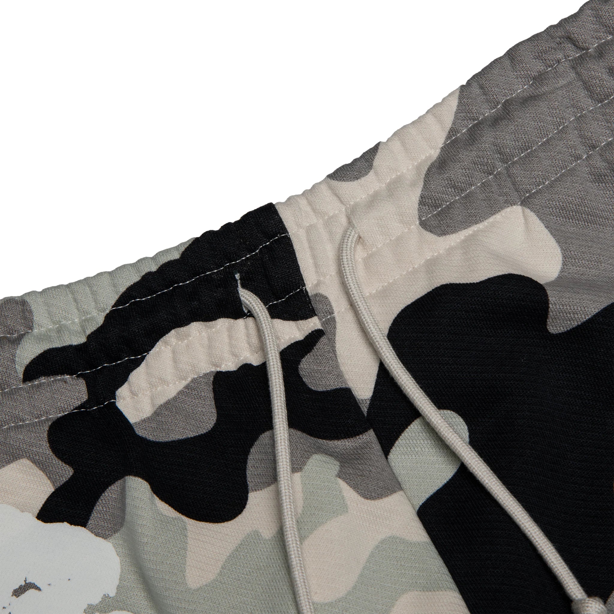 DMT White Camo Cotton Wreath Sweatpants