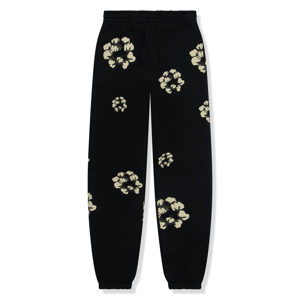 DMT x CPFM Cactus Tears Wreath Black Sweatpants