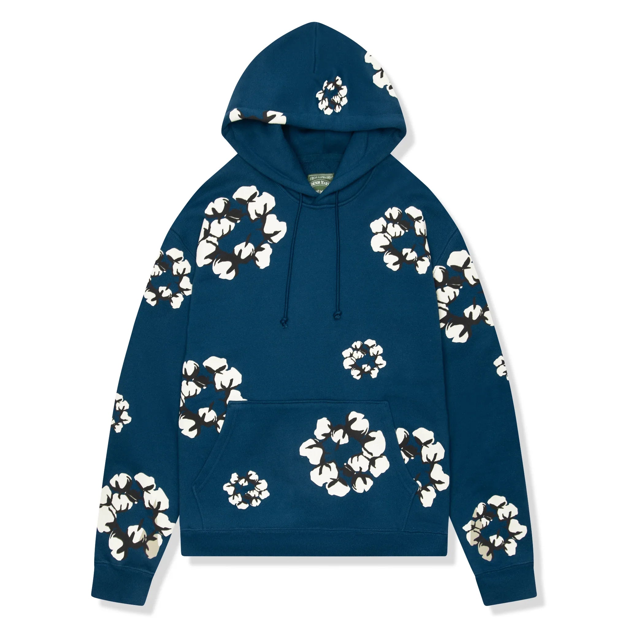 DMT x CPFM Cactus Tears Wreath Navy Hoodie