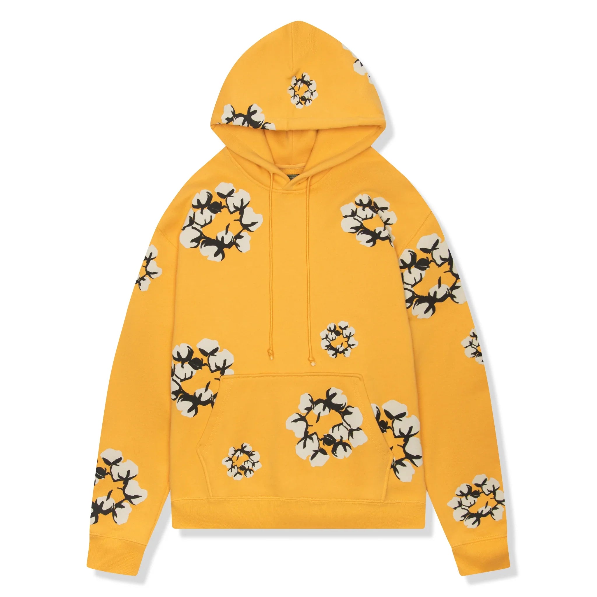 DMT x CPFM Cactus Tears Wreath Yellow Hoodie