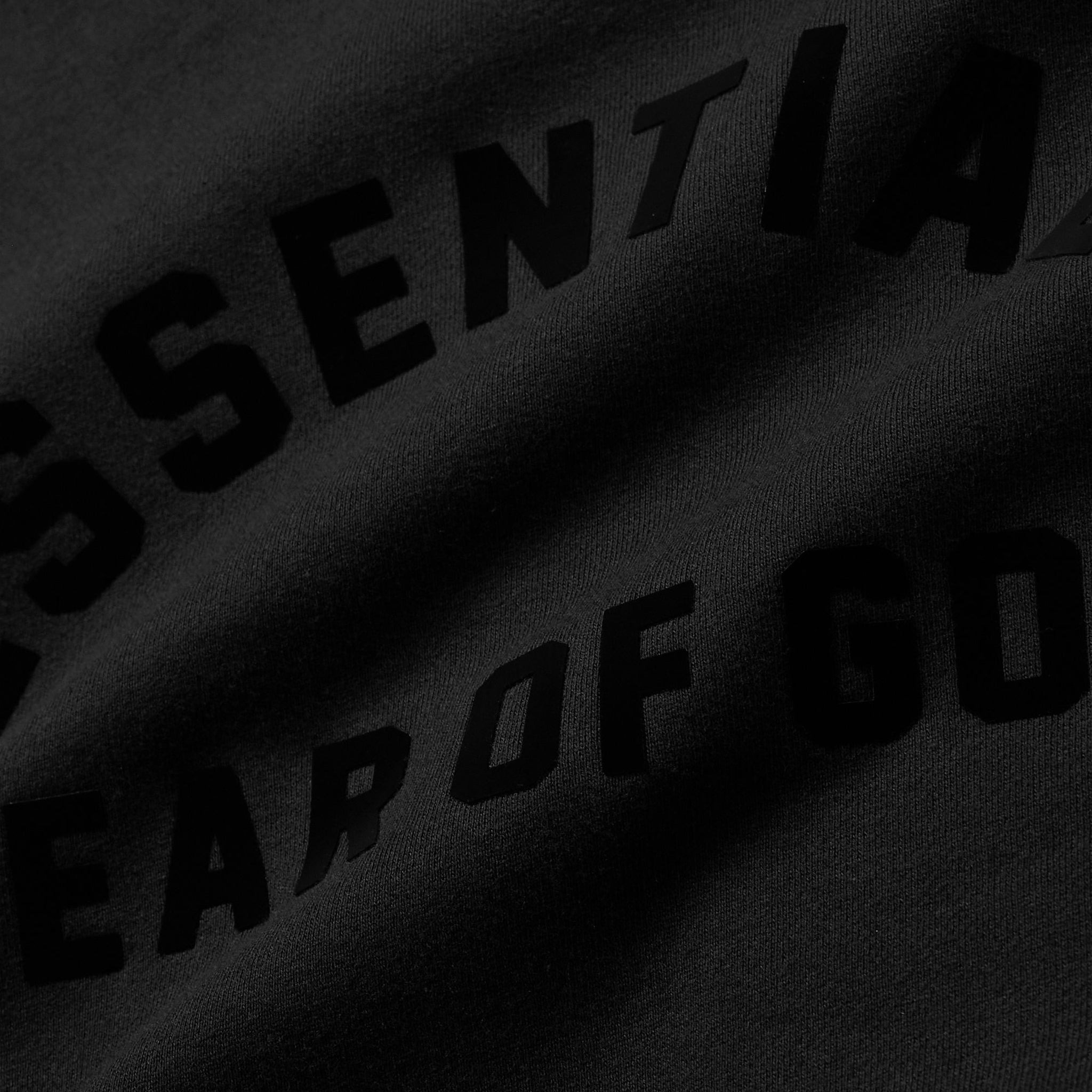 FOG Essentials Black Hoodie (SS23)