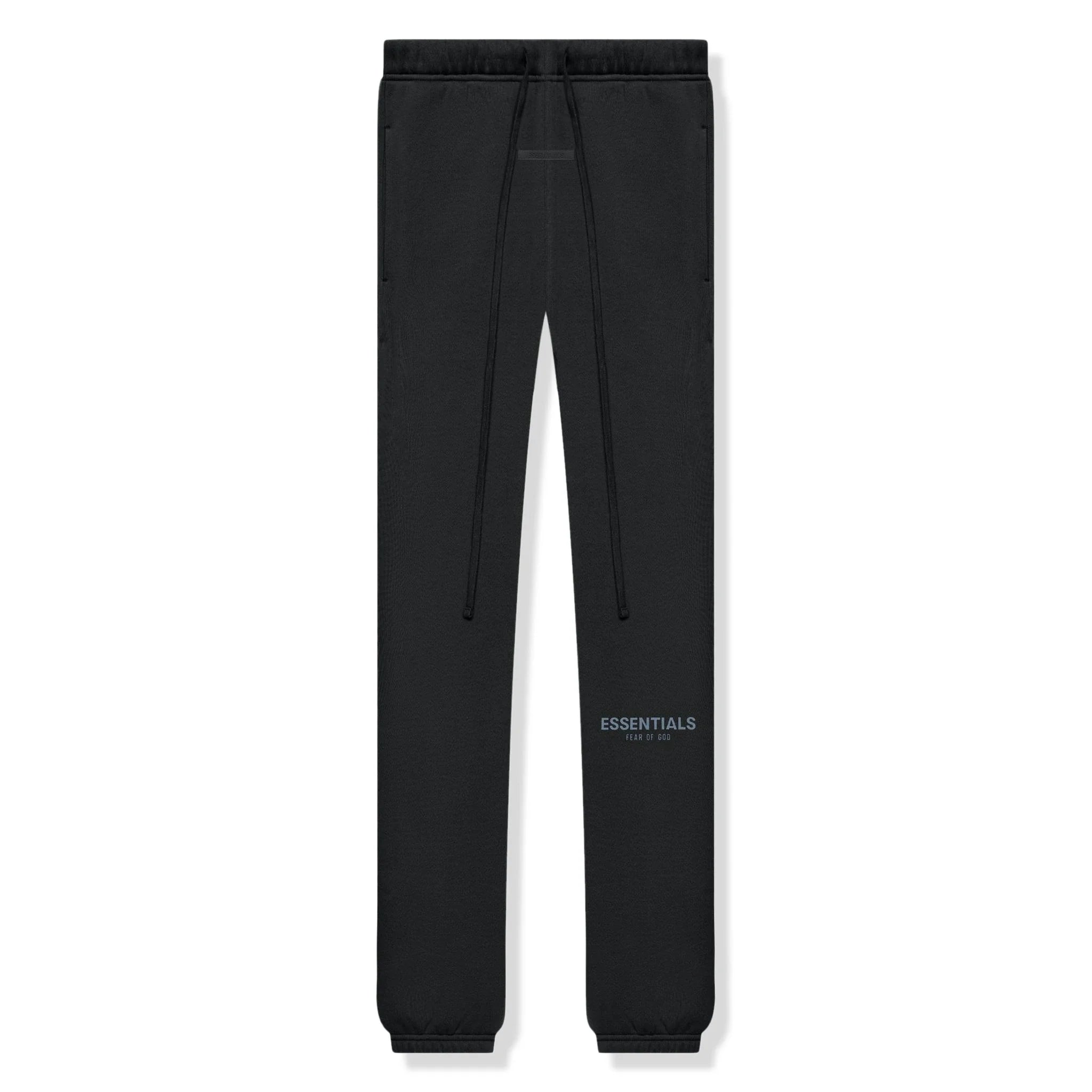 FOG Essentials Black Reflective Lounge Sweatpants (SS21)
