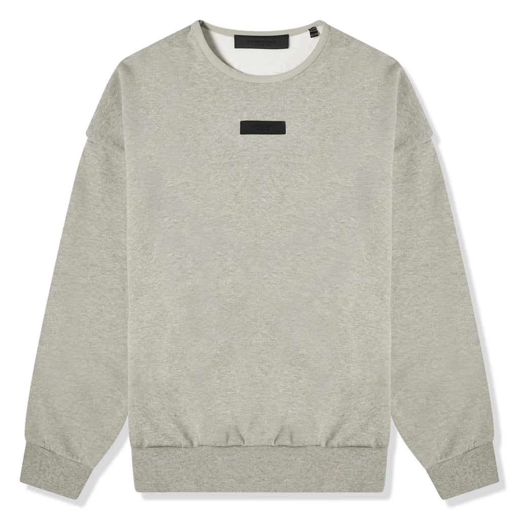 FOG Essentials Dark Heather Oatmeal Crewneck (FW23)