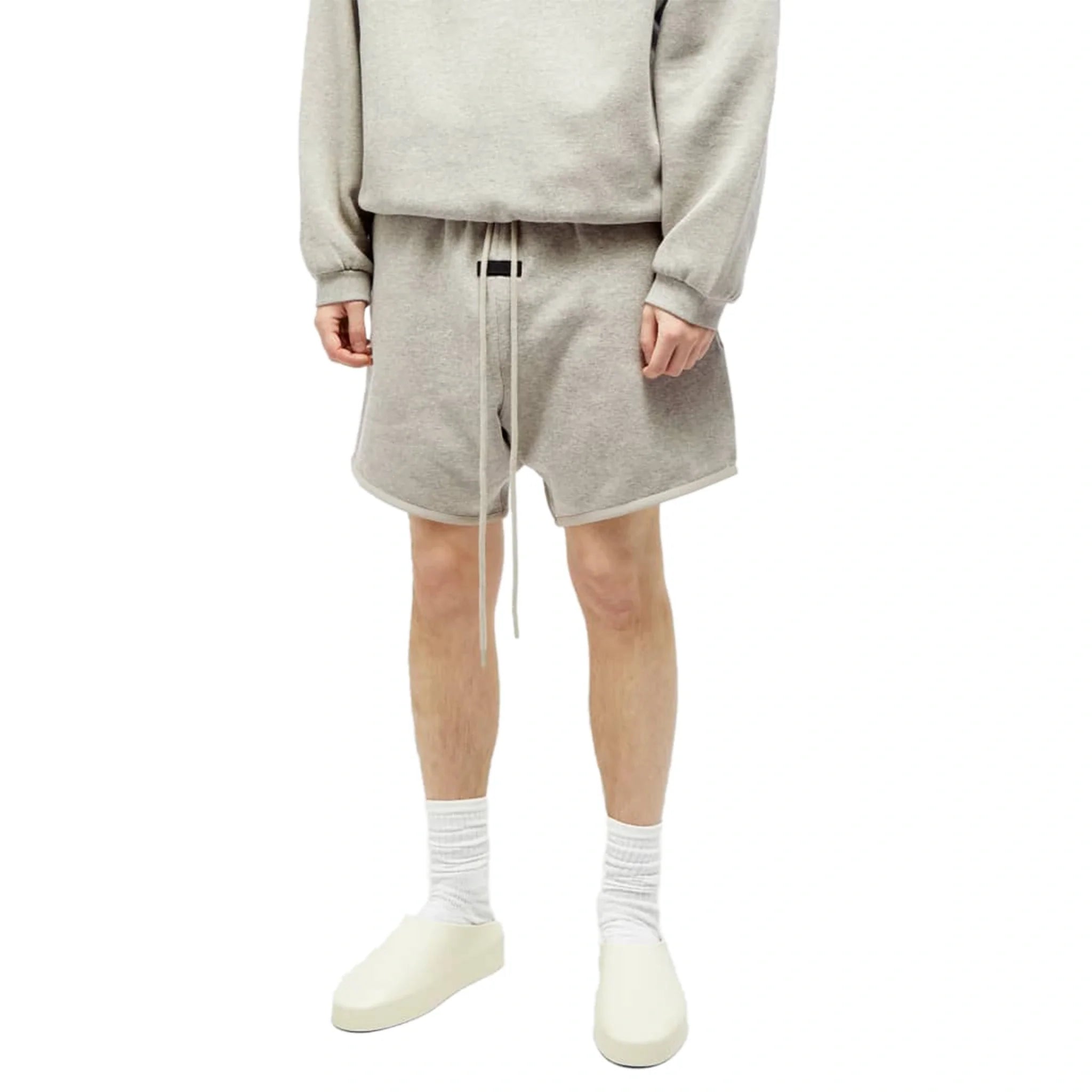 FOG Essentials Dark Heather Oatmeal Shorts (FW23)