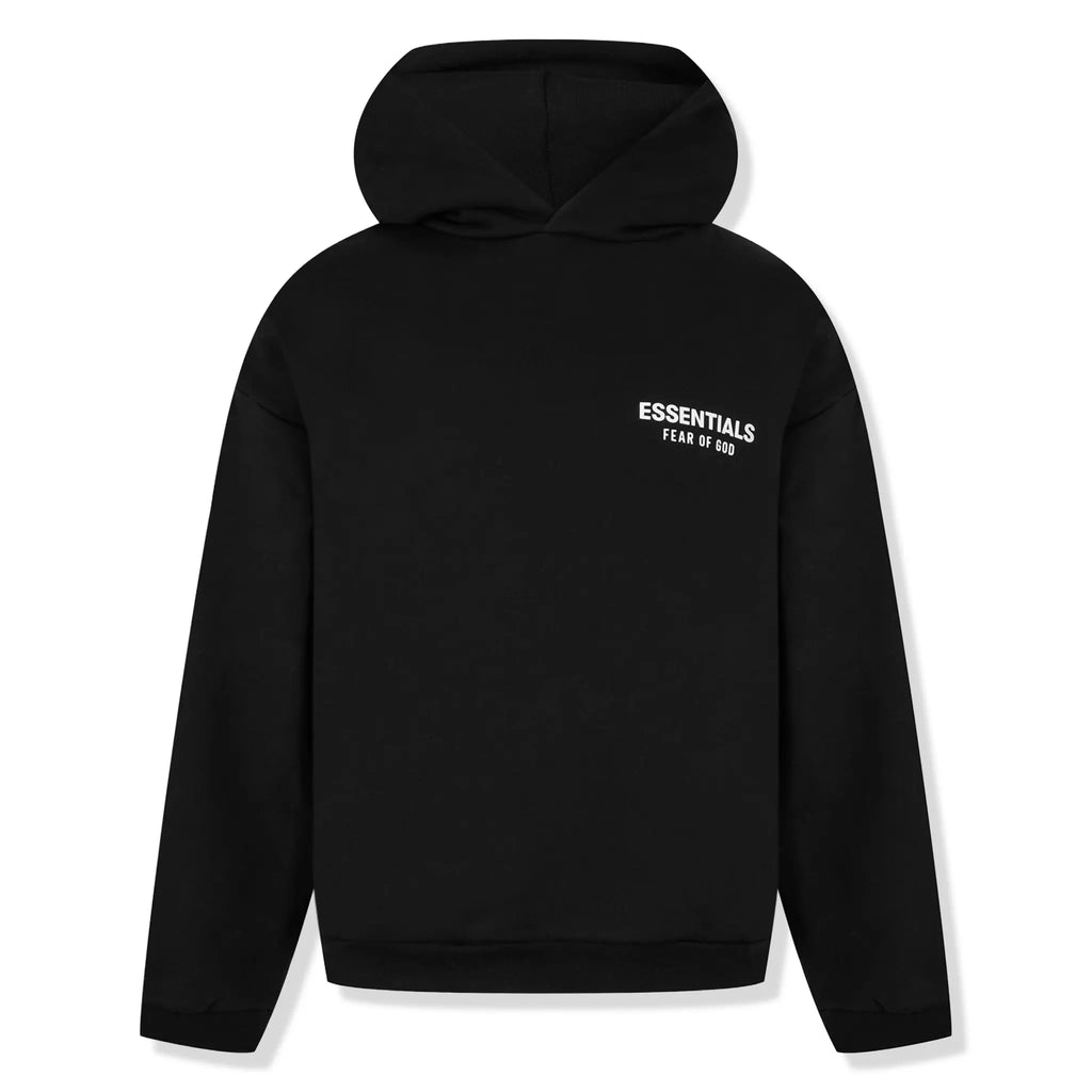 FOG Essentials Fleece Black Hoodie (FW24)
