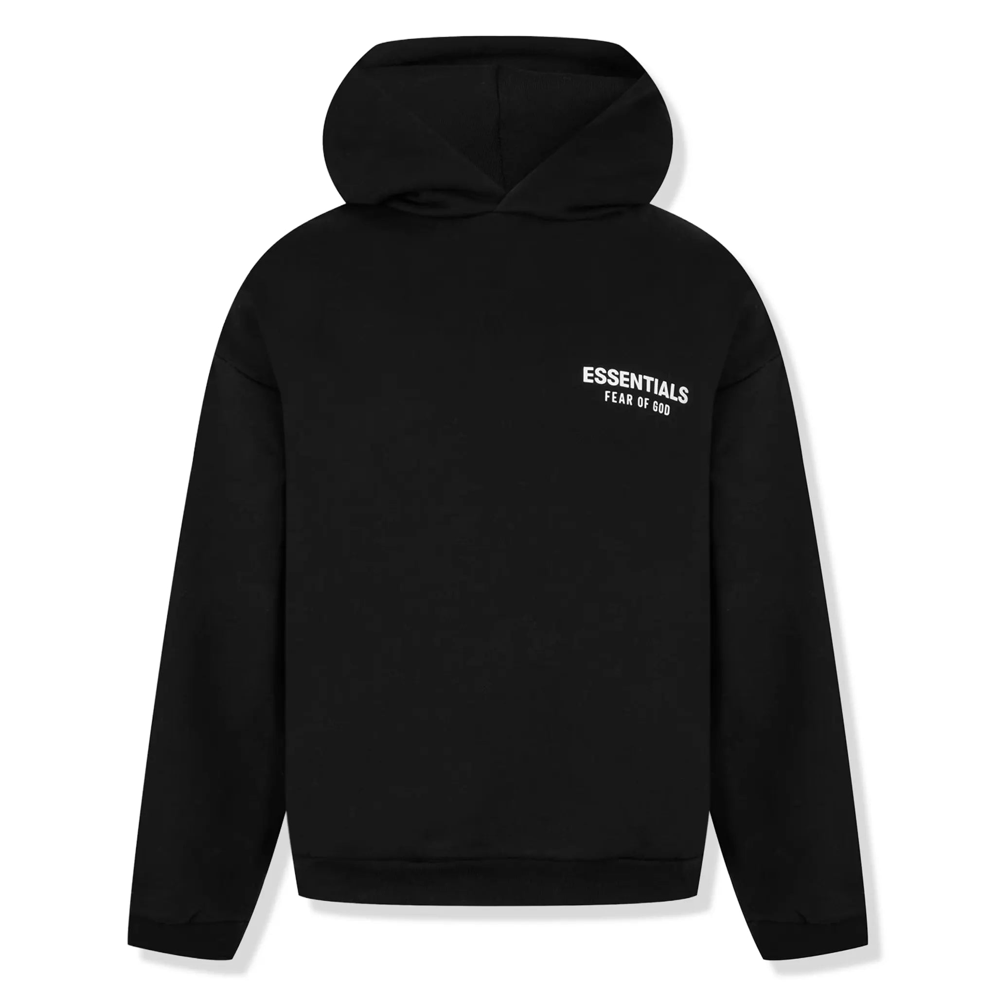 FOG Essentials Fleece Black Hoodie (FW24)