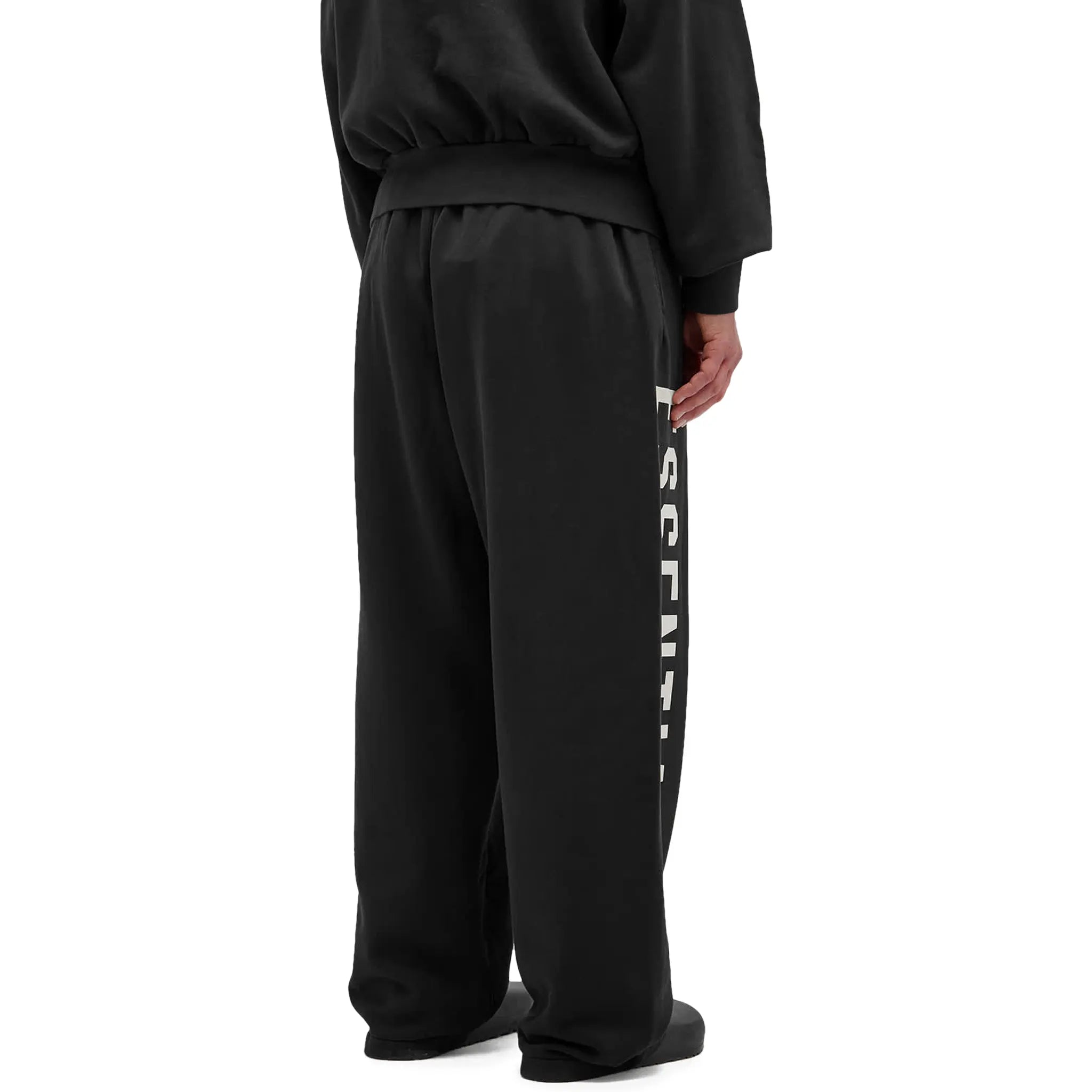 FOG Essentials Heavy Fleece Relaxed Fit Black Sweatpants