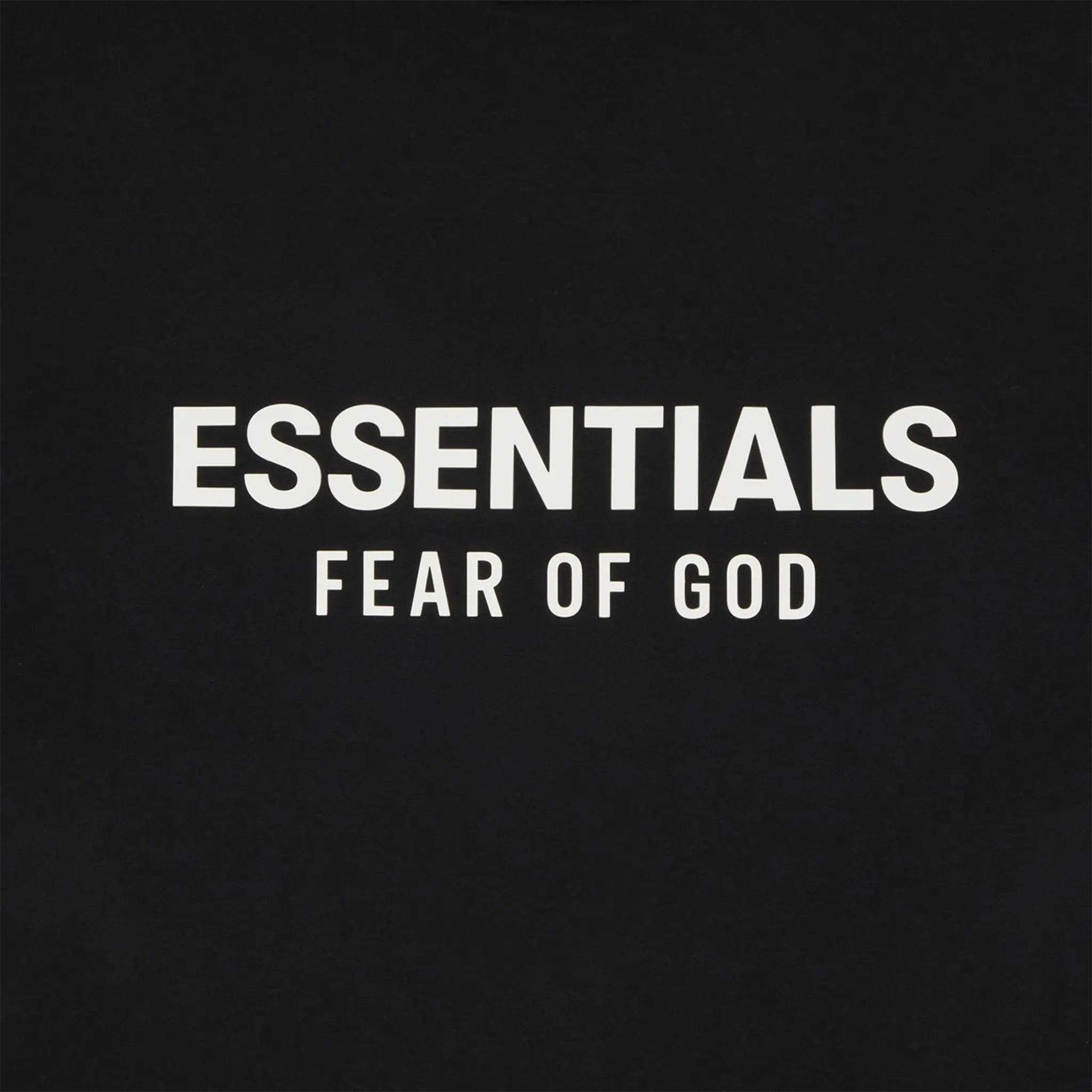 FOG Essentials Jersey Crewneck Black T-Shirt