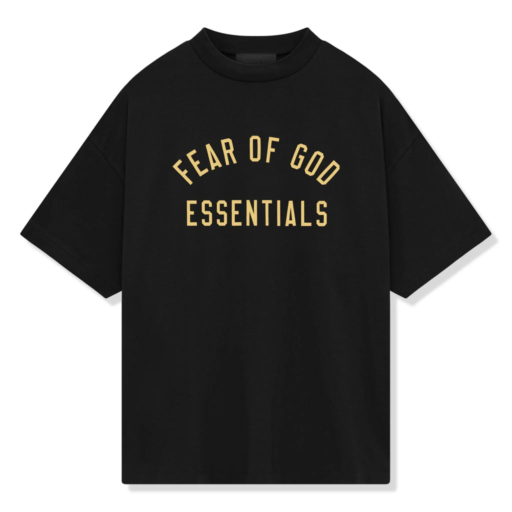 FOG Essentials Jersey Crewneck Black T-Shirt (FW24)