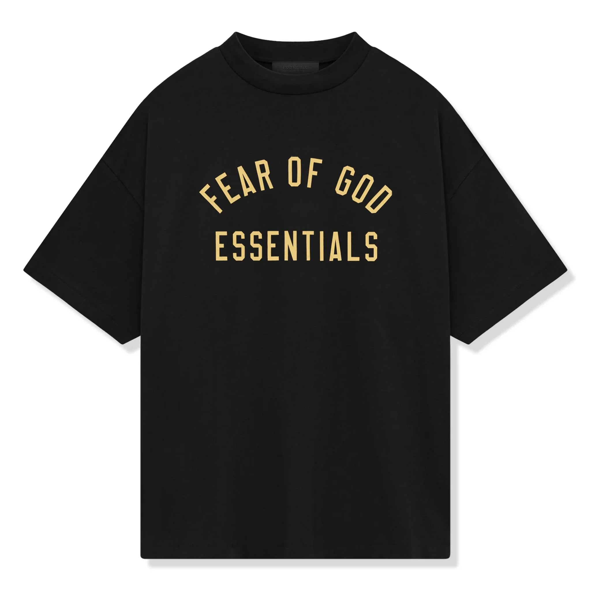 FOG Essentials Jersey Crewneck Black T-Shirt (FW24)