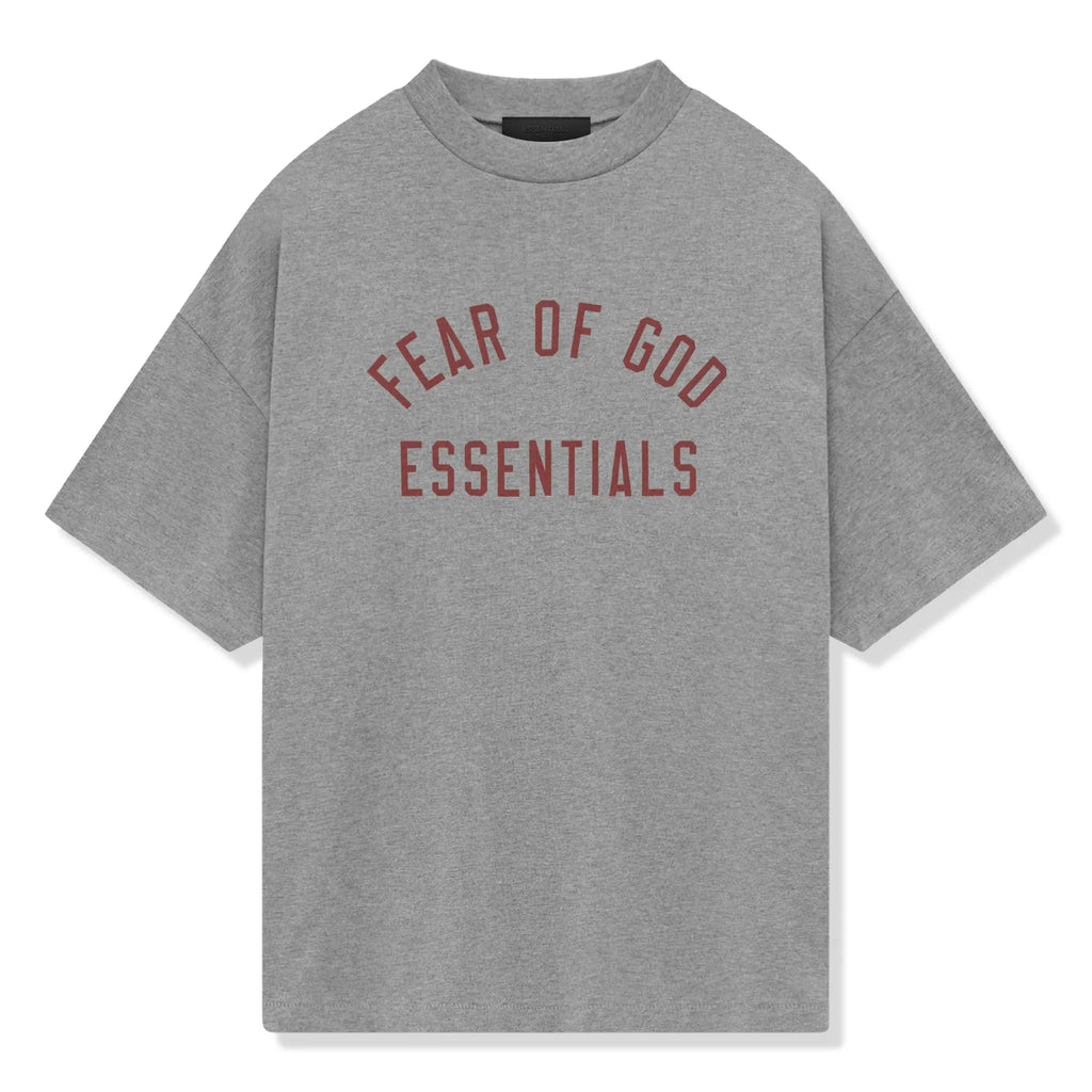 FOG Essentials Jersey Crewneck Dark Heather T-Shirt (FW24)