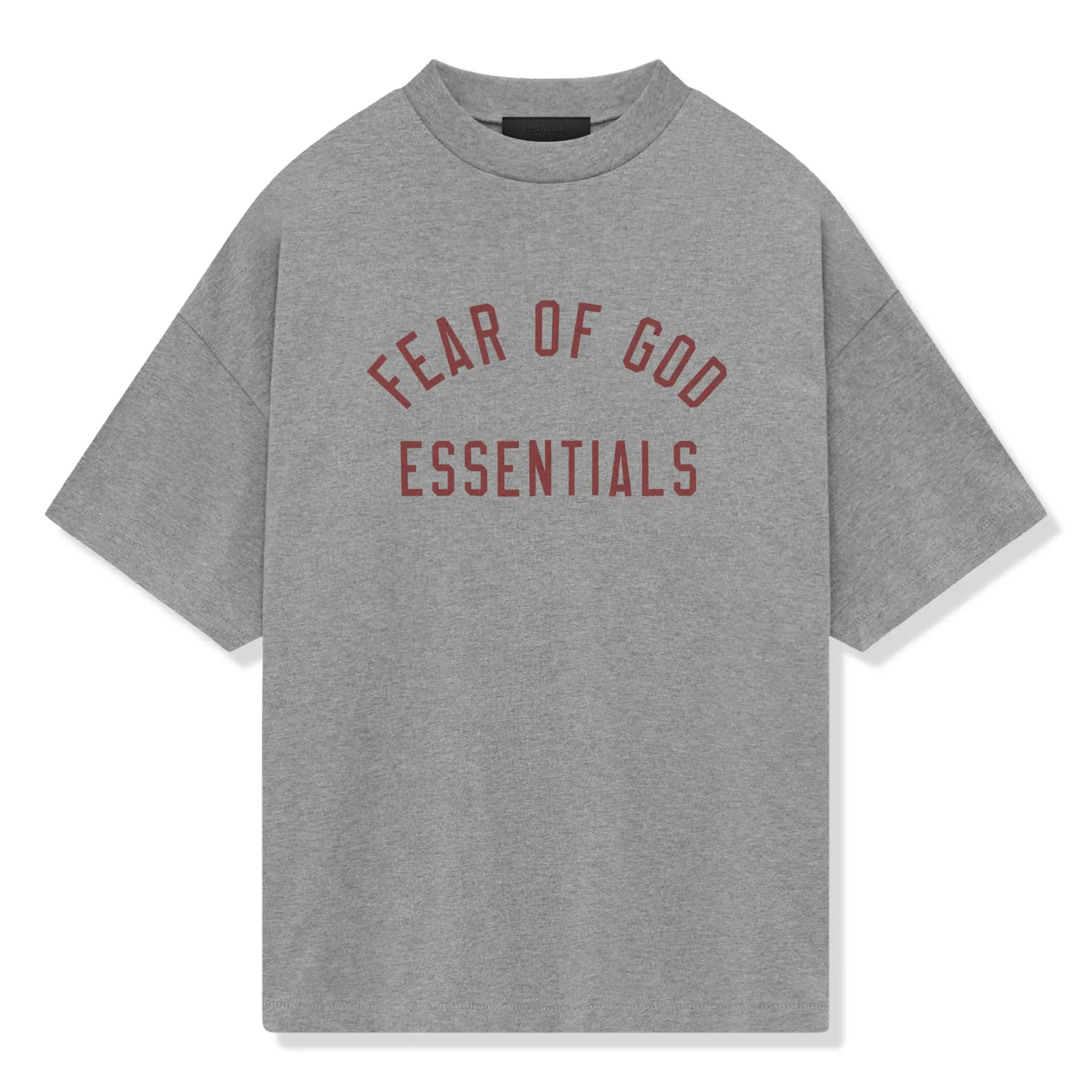 FOG Essentials Jersey Crewneck Dark Heather T-Shirt (FW24)