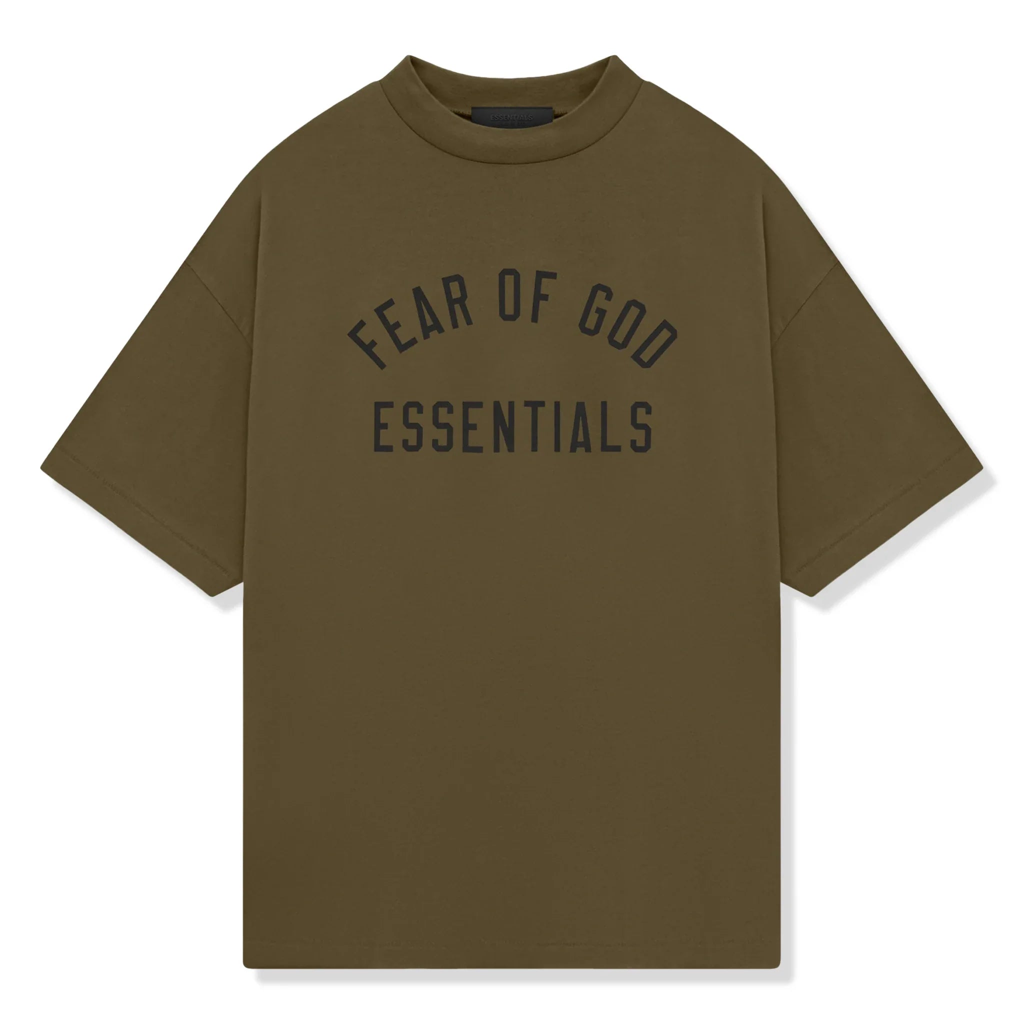 FOG Essentials Jersey Crewneck Olive T-Shirt (FW24)