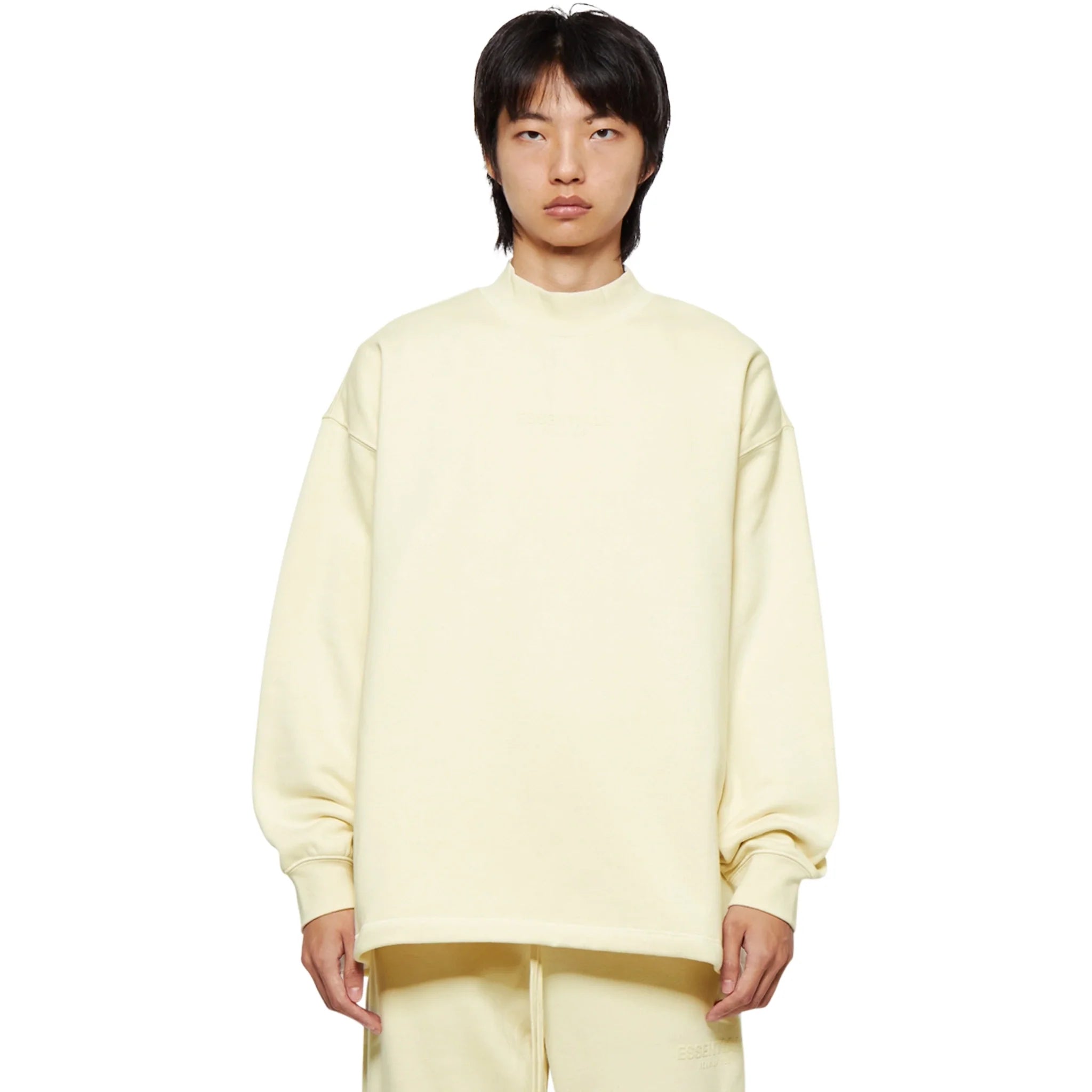 FOG Essentials Relaxed Egg Shell Crewneck (FW22)