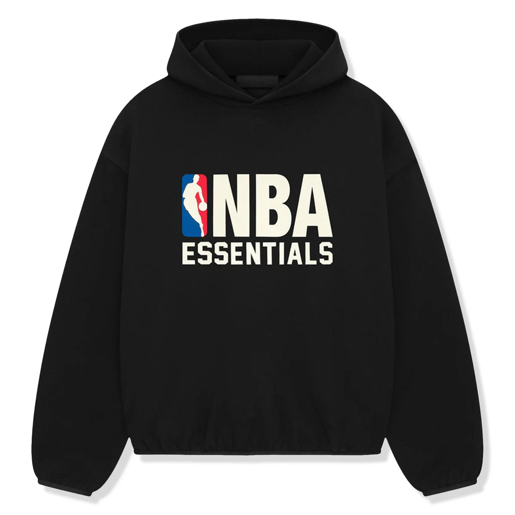 FOG Essentials x NBA Black Hoodie