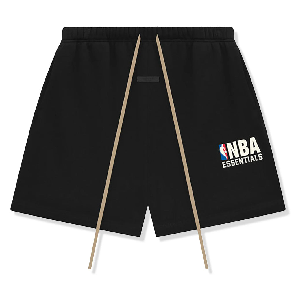 FOG Essentials x NBA Black Shorts