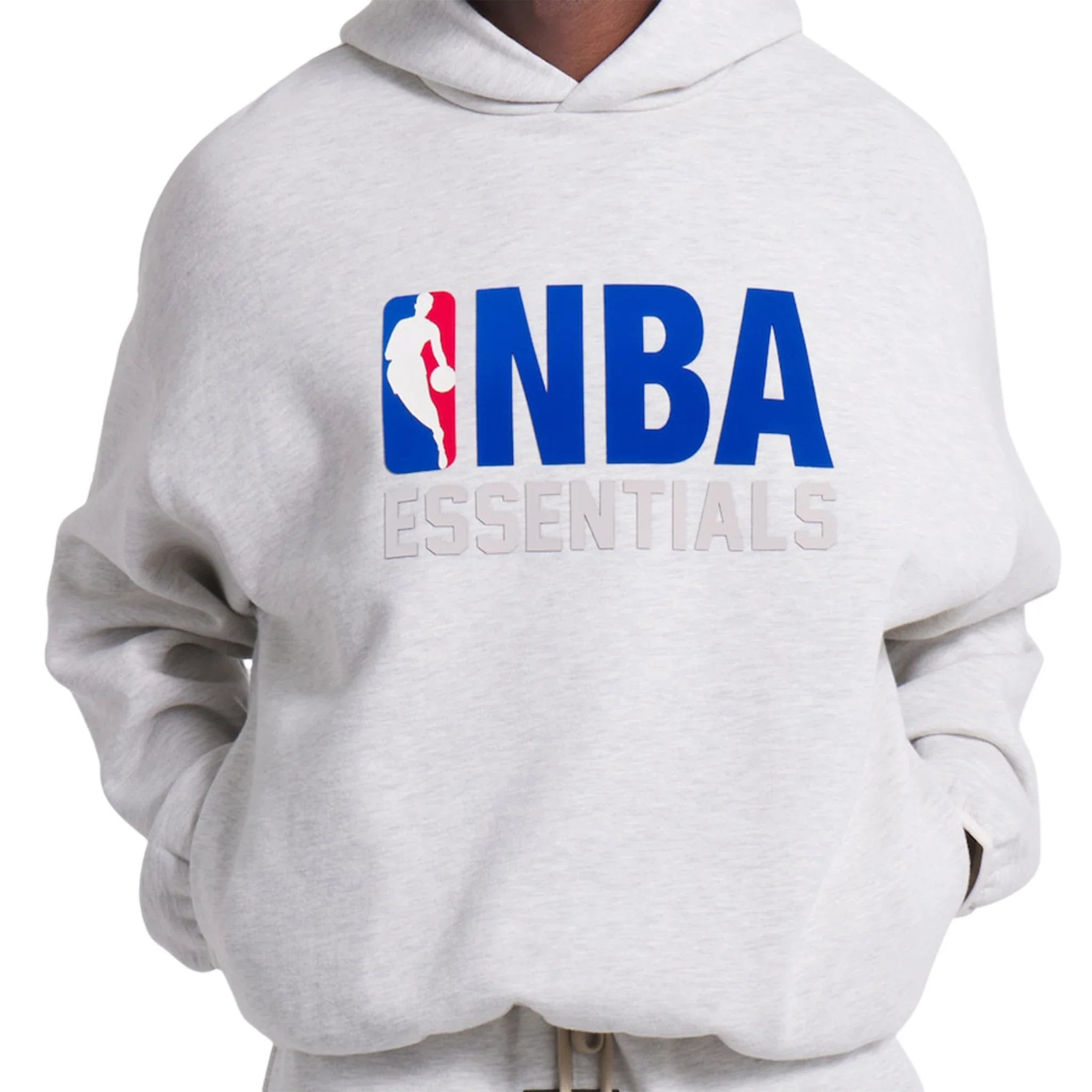 FOG Essentials x NBA Light Heather Hoodie