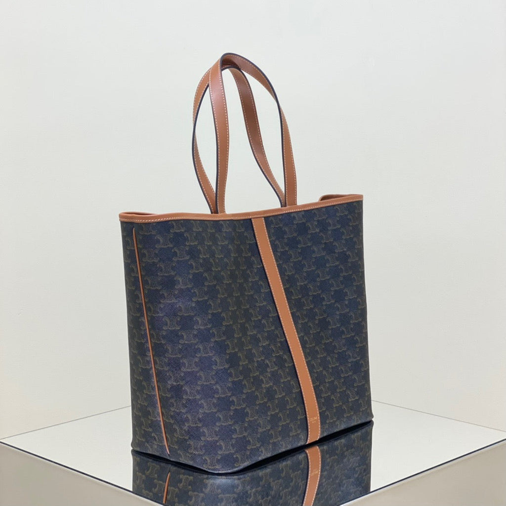 CE Triomphe Canvas Shopping Tote