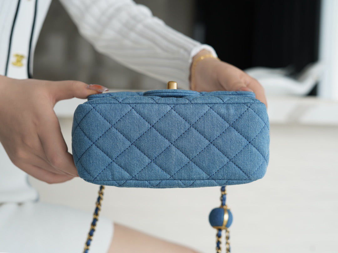 CNL 22C Denim Mini Flap