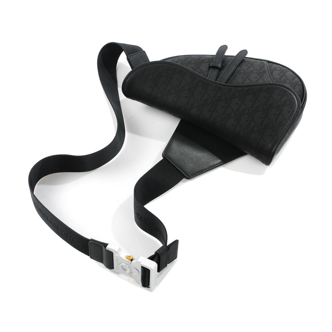 CD Oblique Galaxy Saddle Bag
