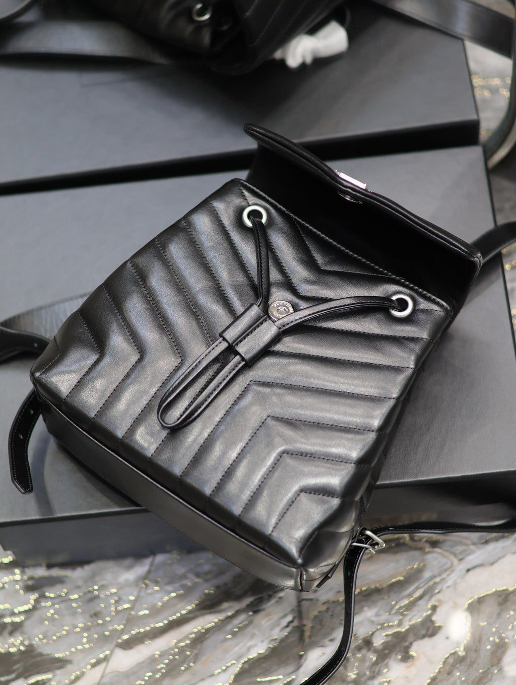 YVT LouLou Puffer Backpack