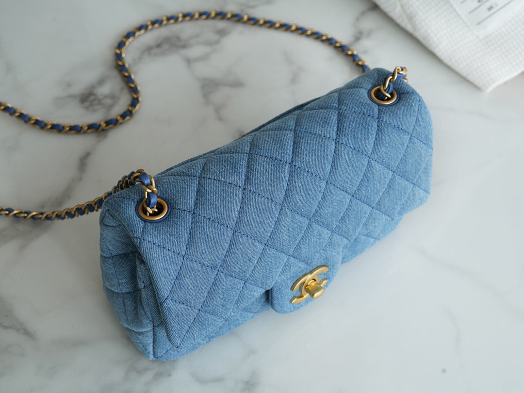 CNL 22C Denim Mini Flap