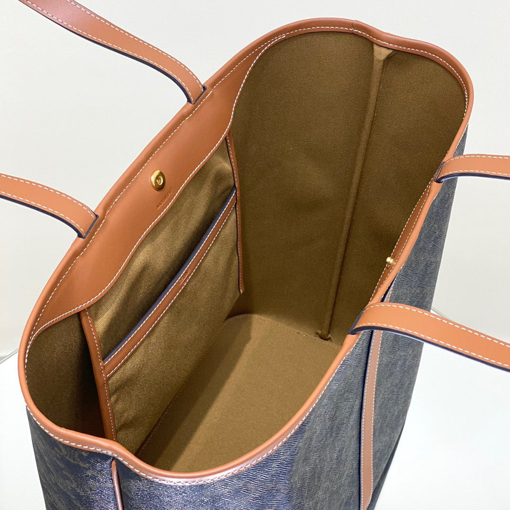 CE Triomphe Canvas Shopping Tote