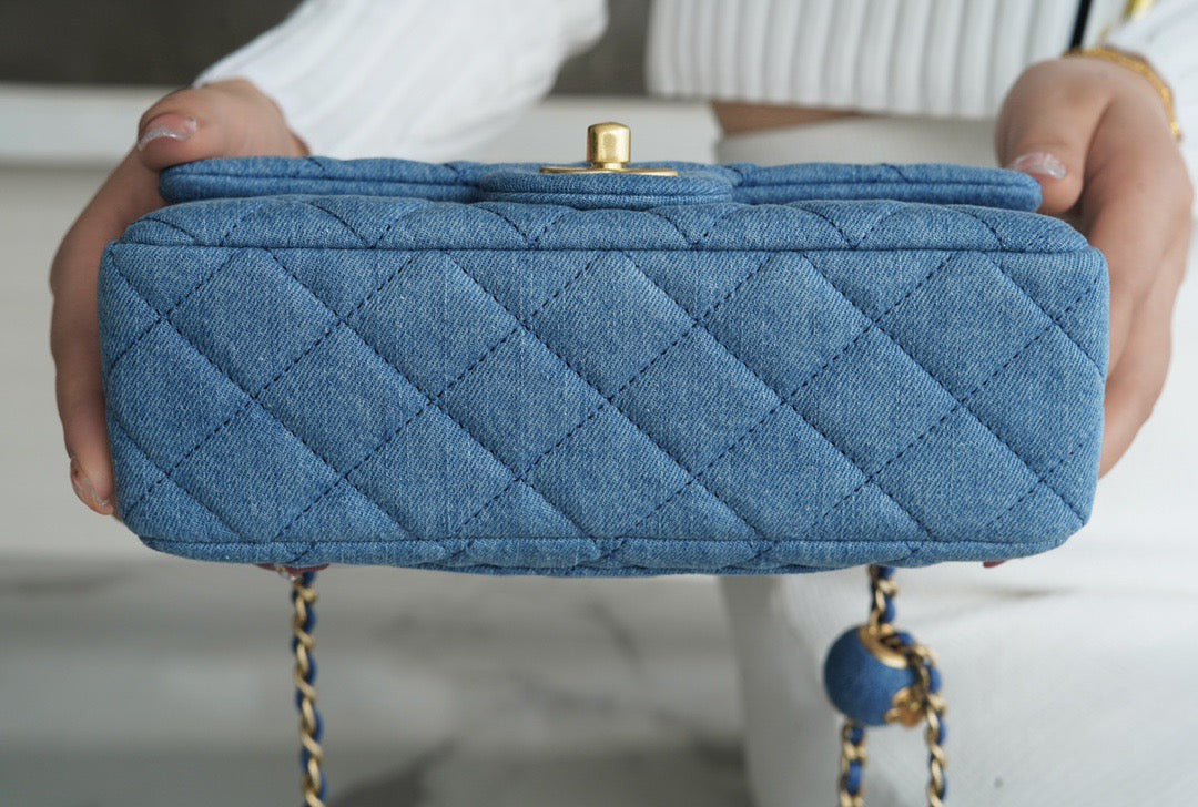 CNL 22C Denim Mini Flap