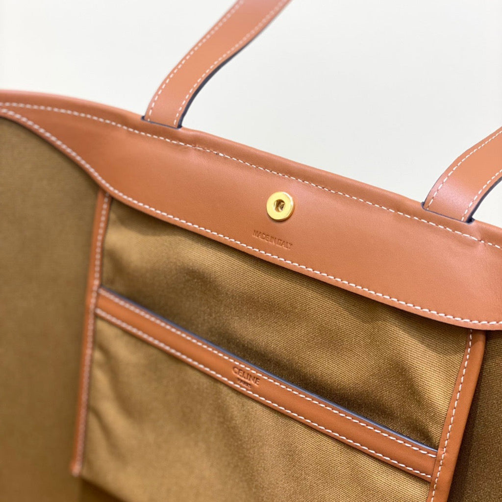 CE Triomphe Canvas Shopping Tote