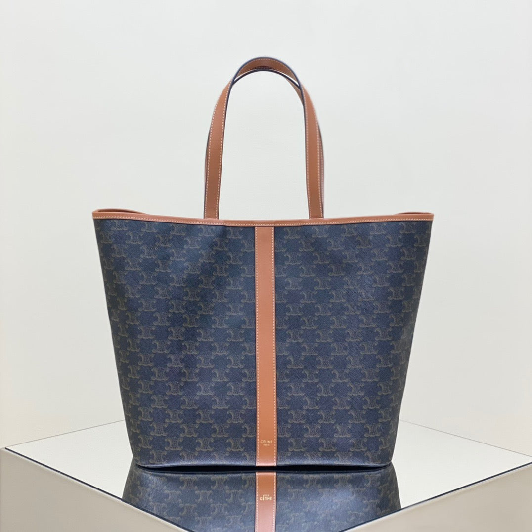 CE Triomphe Canvas Shopping Tote