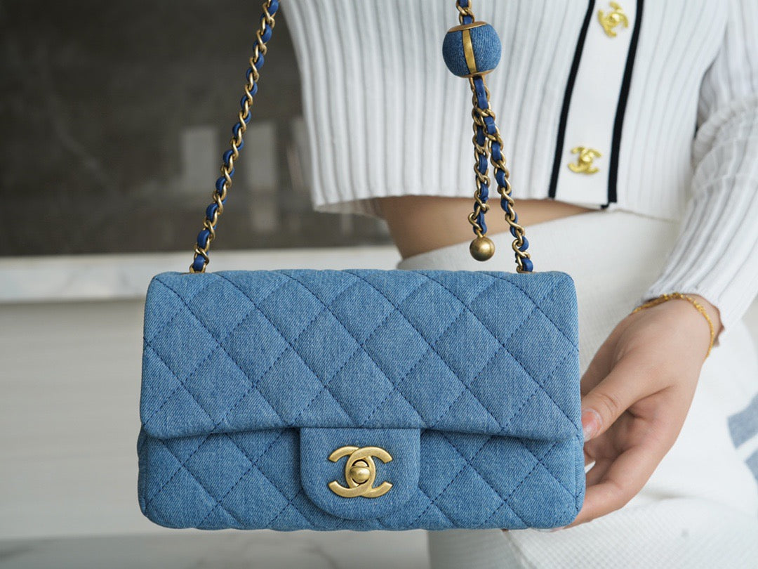CNL 22C Denim Mini Flap
