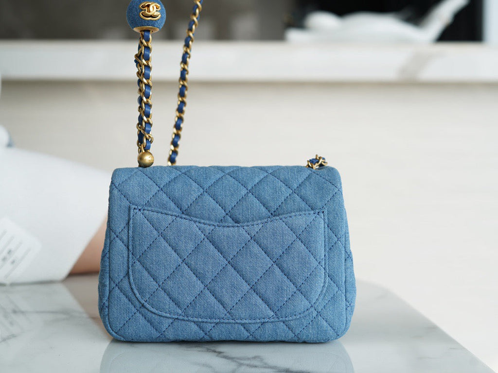 CNL 22C Denim Mini Flap