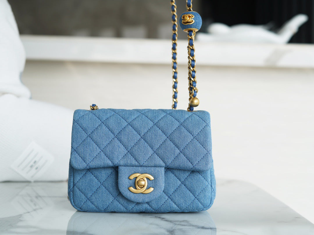 CNL 22C Denim Mini Flap