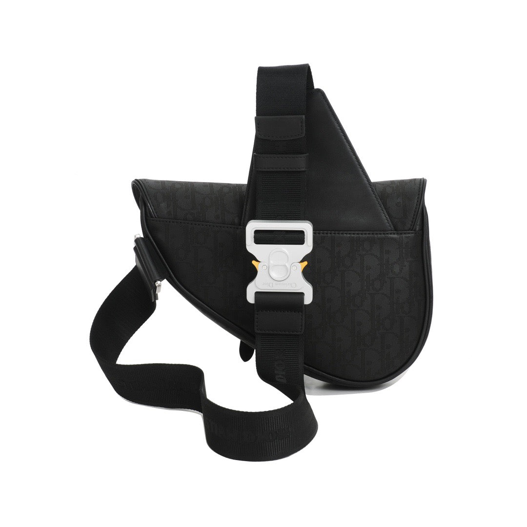 CD Oblique Galaxy Saddle Bag