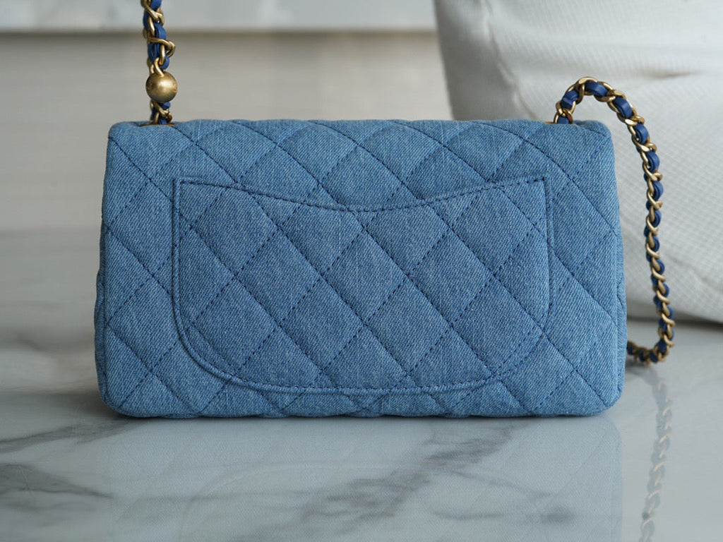 CNL 22C Denim Mini Flap