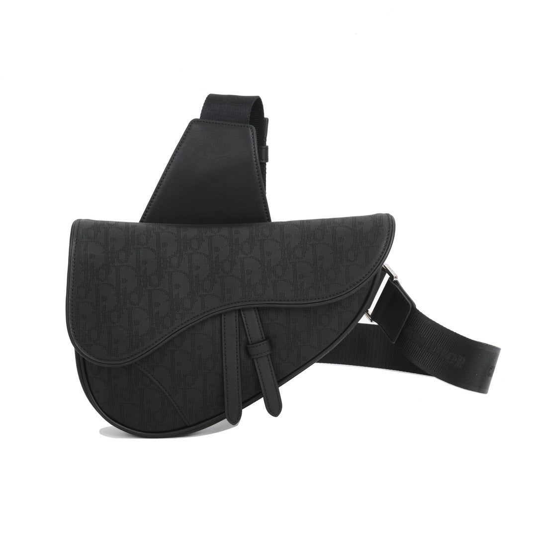 CD Oblique Galaxy Saddle Bag