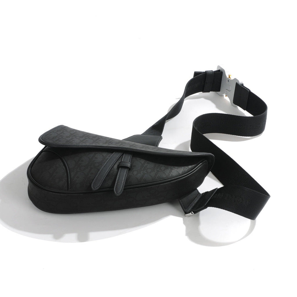 CD Oblique Galaxy Saddle Bag