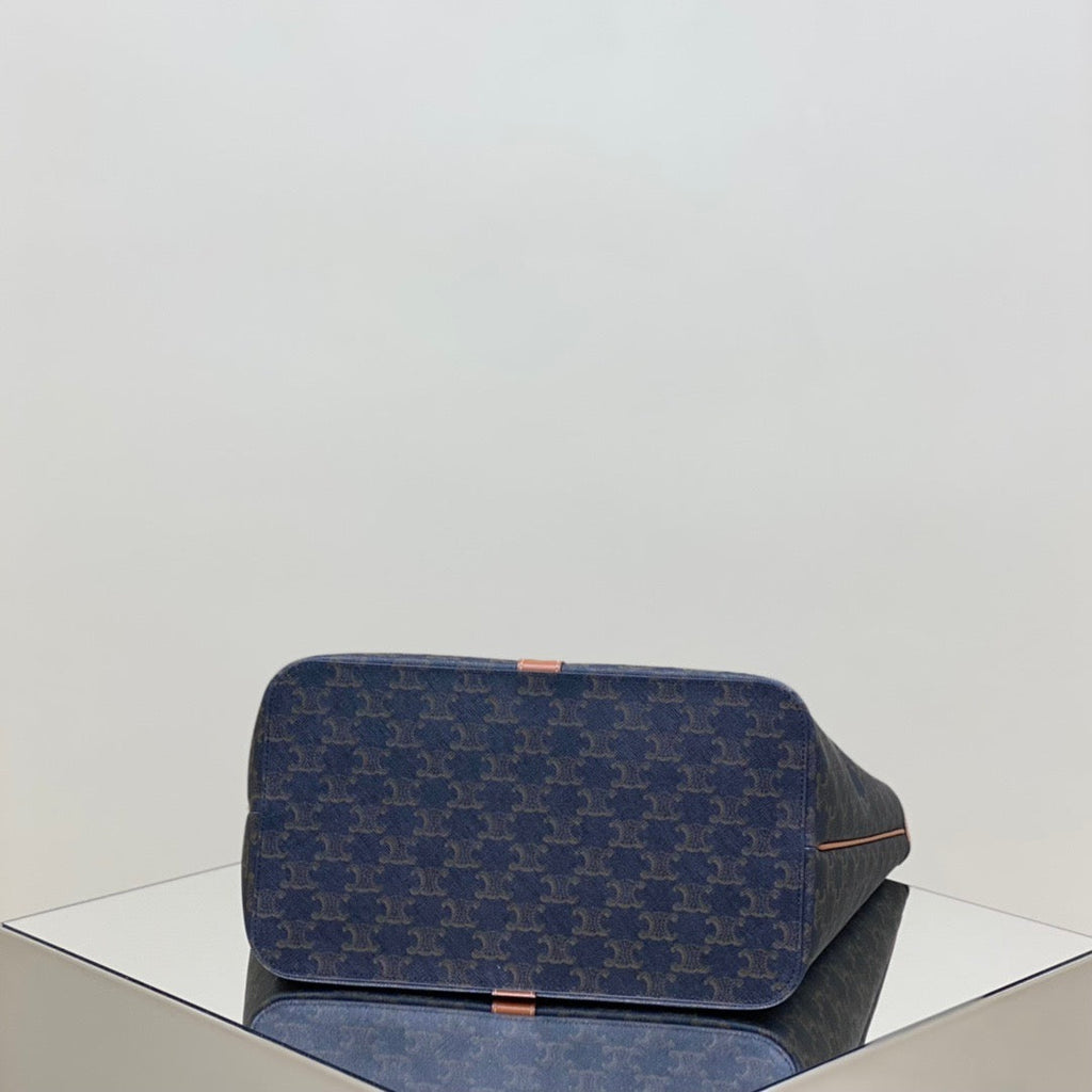 CE Triomphe Canvas Shopping Tote