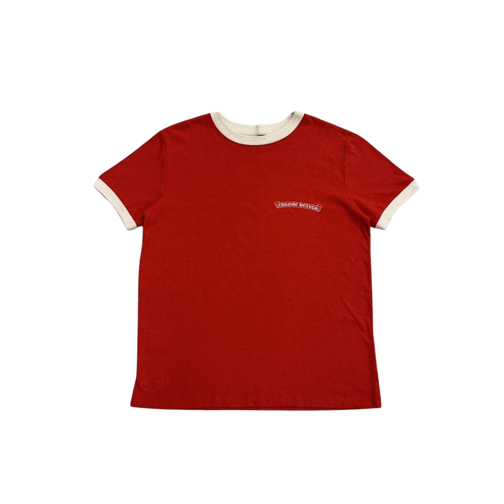 CH Women's Roller Skate T-Shirt Red Cream