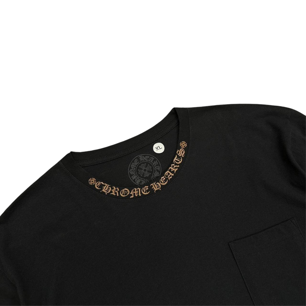 CH Fuck You Neck Logo Long Sleeve T-Shirt Black