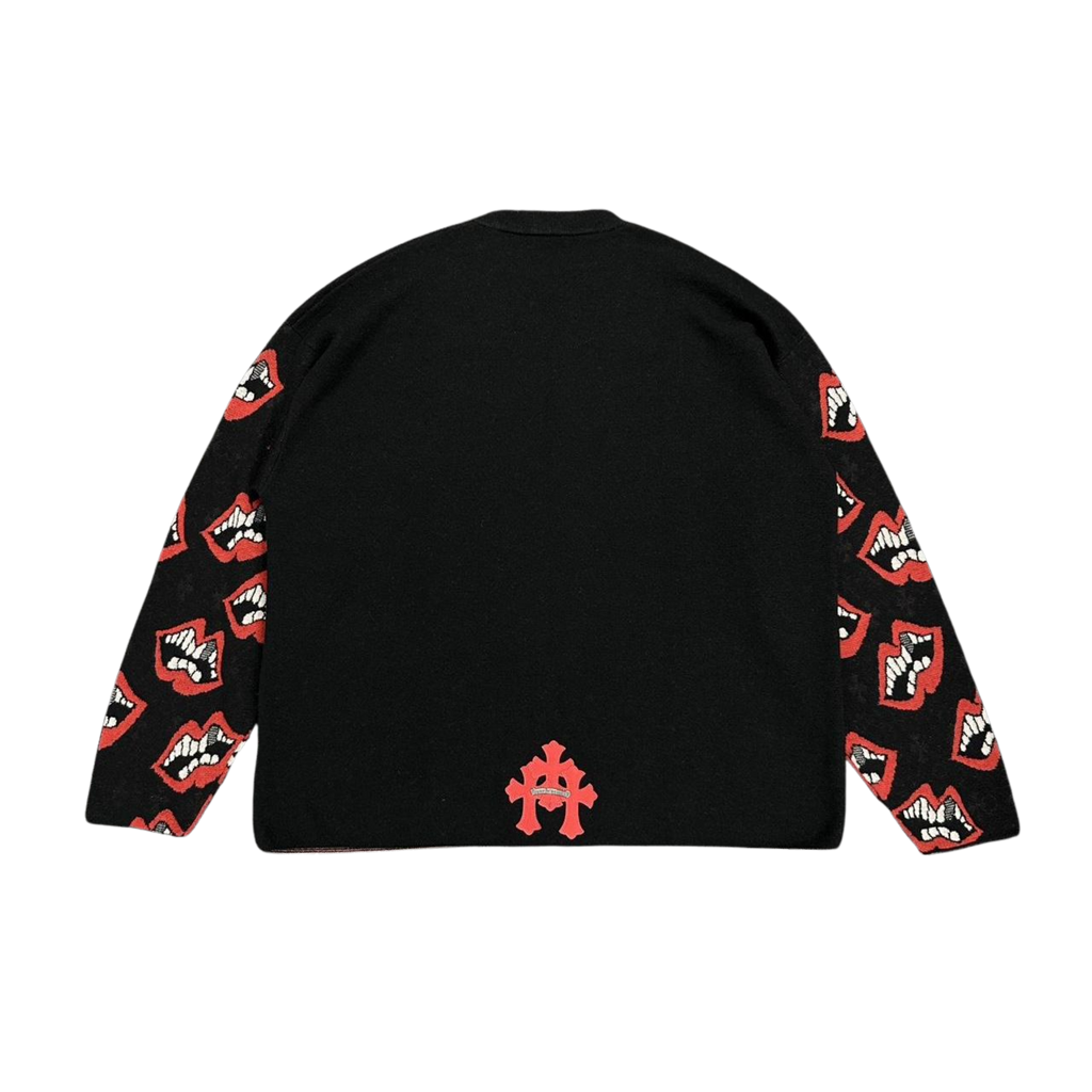 CH Men's Black and Red Sweatshirt